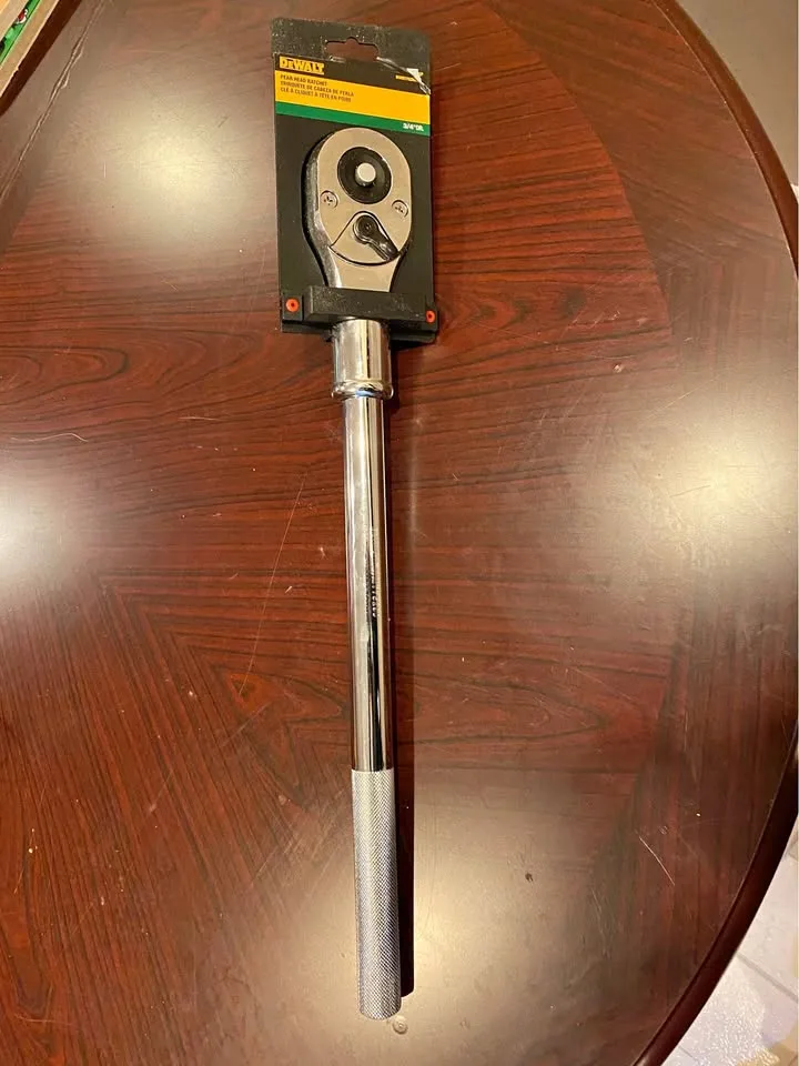Pear head quick release Dewalt ratchet 3/4" thumbnail