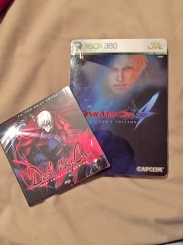 Devil may cry 4 Steel book / Game *RARE*