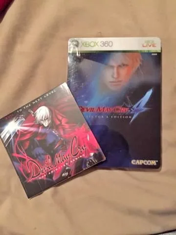 Devil may cry 4 Steel book / Game *RARE* thumbnail