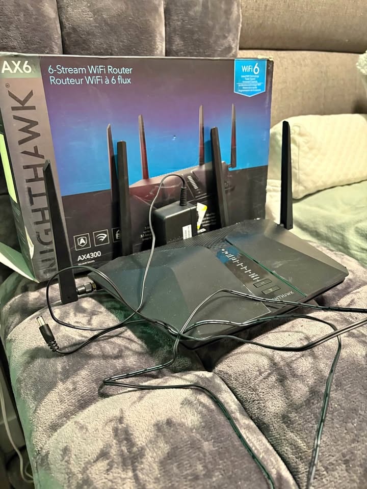 Netgear Nighthawk AX6 WiFi 6 Router