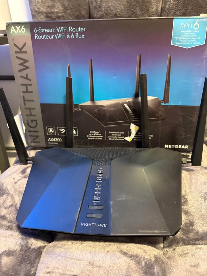 Netgear Nighthawk AX6 WiFi 6 Router - photo 4