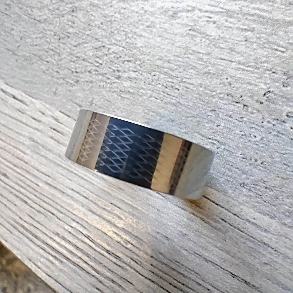 Diamond Designed Men's Ring - photo 5