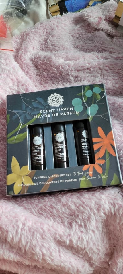 Three perfumes never worn or opened