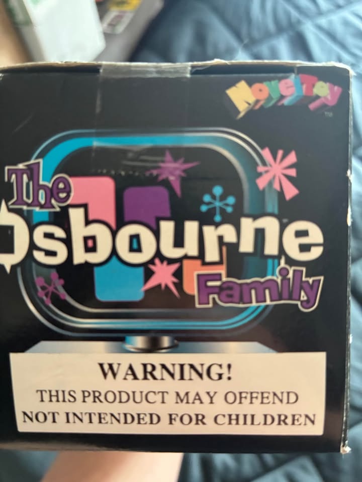 2002 Joks Osbourne Family Ozzy Osbourne Talking Bobblehead - photo 4