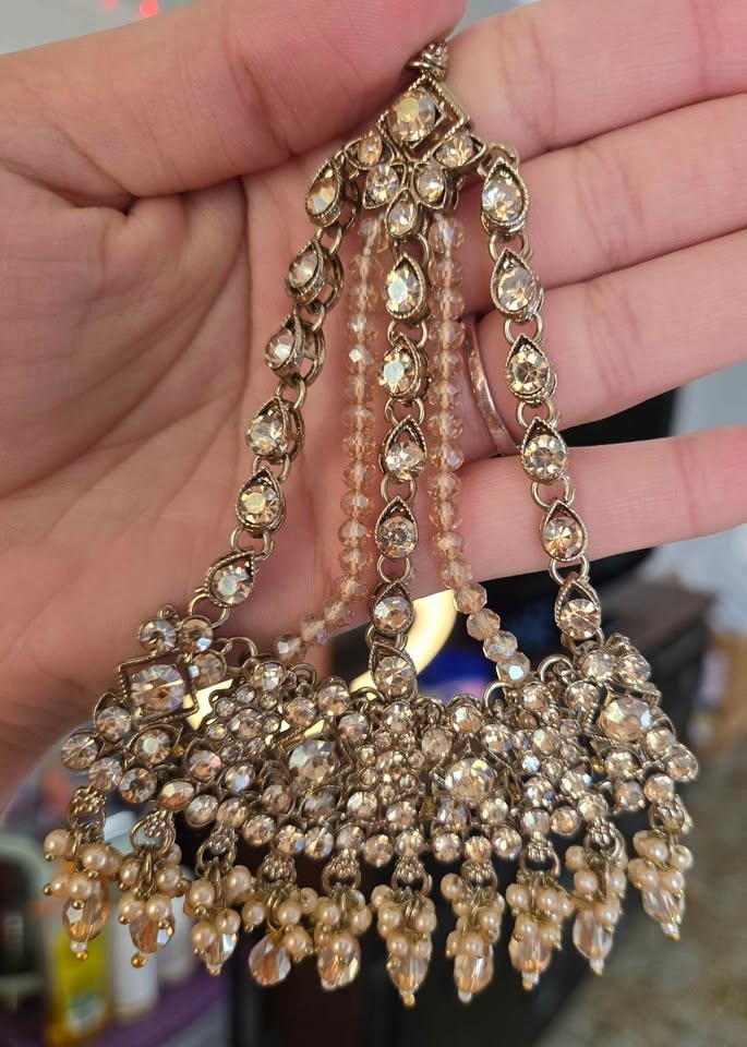 Luxury Gold Bridal 4-Piece Jewelry Set - photo 2