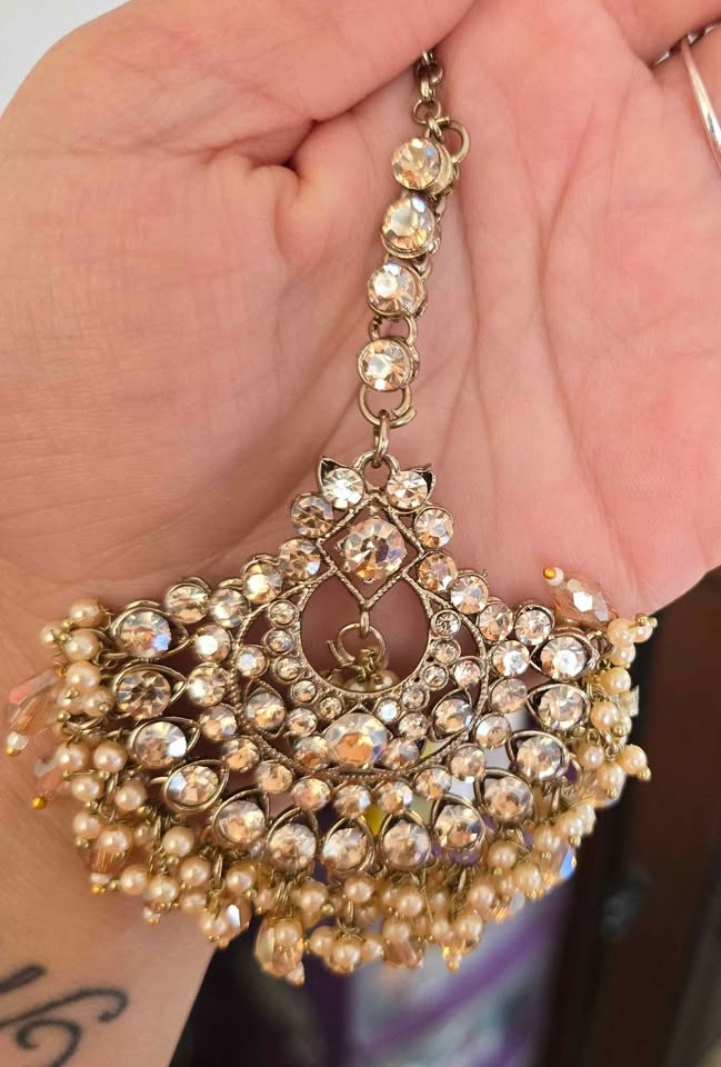Luxury Gold Bridal 4-Piece Jewelry Set - photo 3