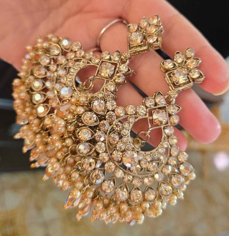 Luxury Gold Bridal 4-Piece Jewelry Set - photo 4
