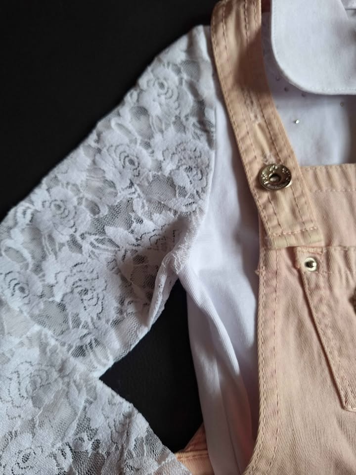Beautiful Girl's Blouse and Skirt Set - Beaded Butterflies - Siz - photo 4