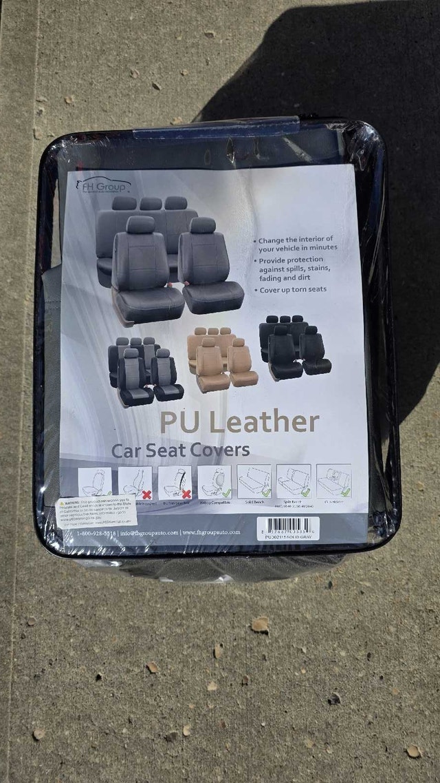 New Grey Car Seat Covers - fits all cars, trucks, SUVs