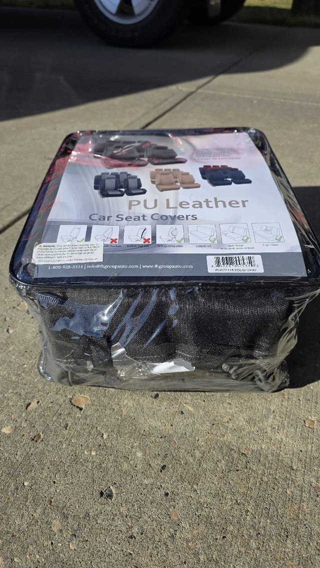 New Grey Car Seat Covers - fits all cars, trucks, SUVs - photo 3