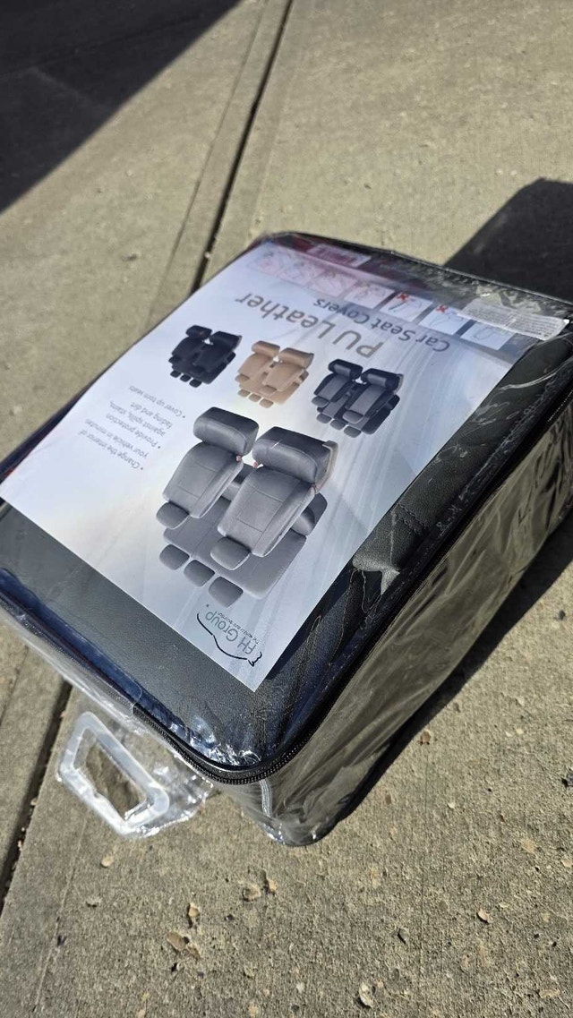 New Grey Car Seat Covers - fits all cars, trucks, SUVs - photo 4