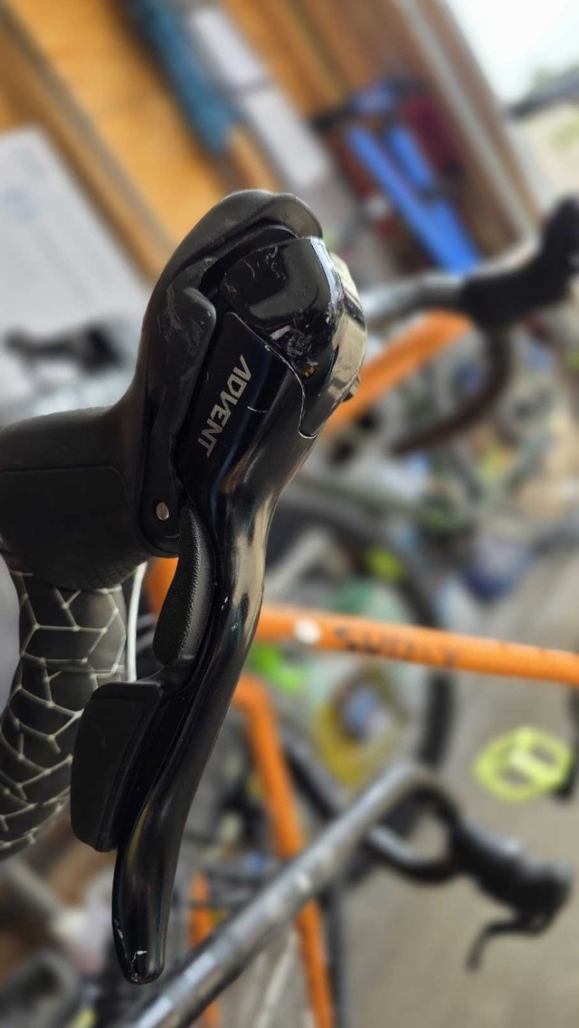 Microshift Advent 1x9 Shifter & Brake Levers for dropbar