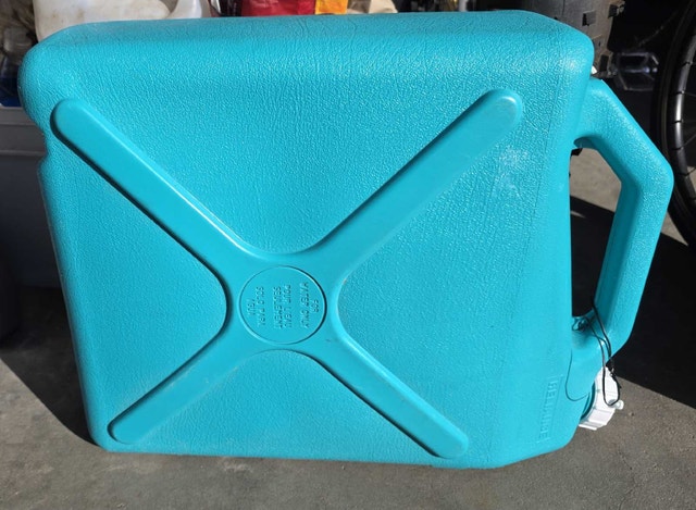 Reliance Water Can, Rectangular, Slim Profile, 6gal/23L - photo 2