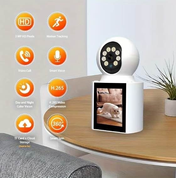 Friday 3MP Video Call Camera with Screen