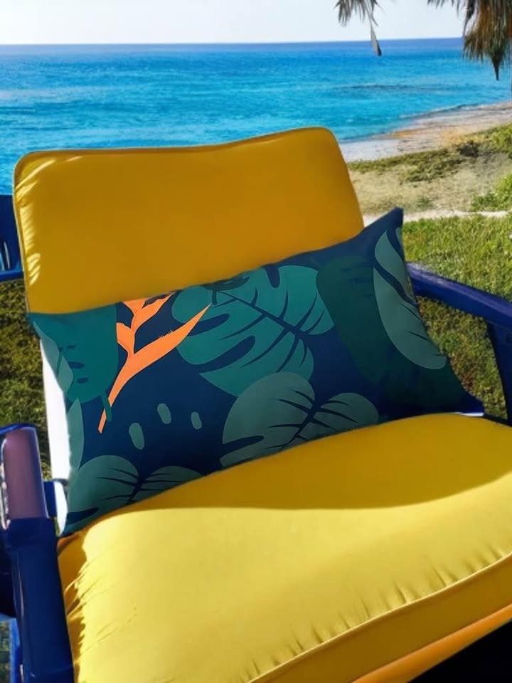 Brand New Handmade Tropical Indoor/Outdoor Cushion - photo 2