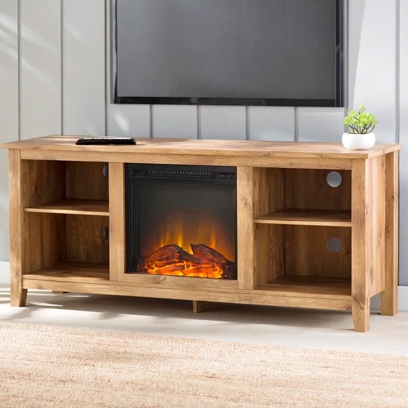 TV Stand for TVs up to 65'' with Electric Fireplace