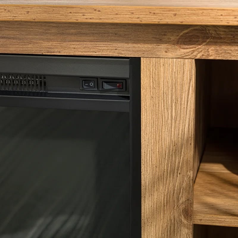TV Stand for TVs up to 65'' with Electric Fireplace - photo 2