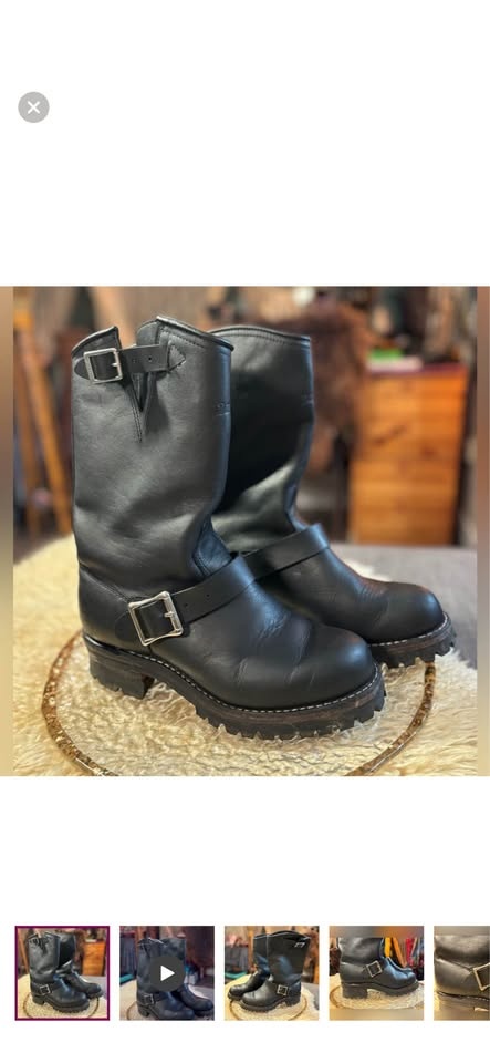 DAYTON Engineer Boots • Soft Toe • Genuine Leather • Vibram Sole - photo 2