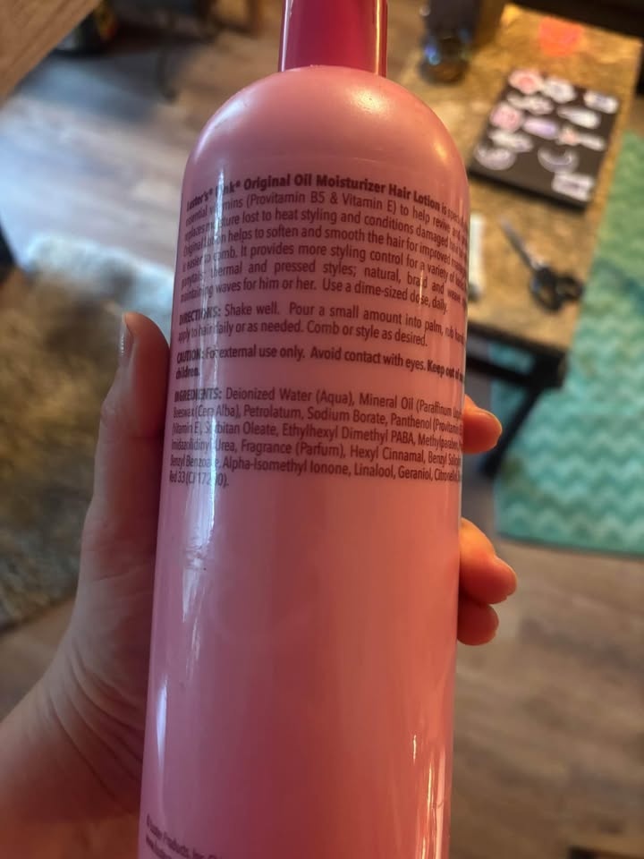 LUSTER’S PINK Oil Moisturizer Hair Lotion BRAND NEW UNOPENED - photo 2