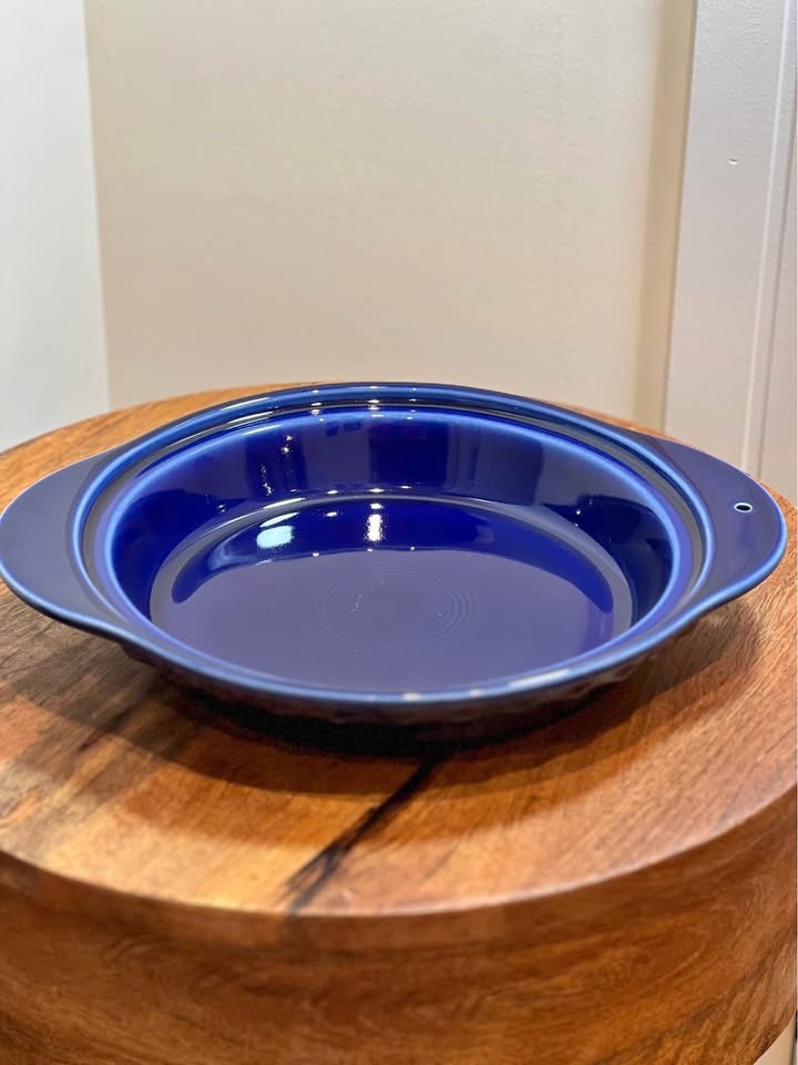 Fiesta x Nora Fleming Twilight Blue Pie Plate (no mini)