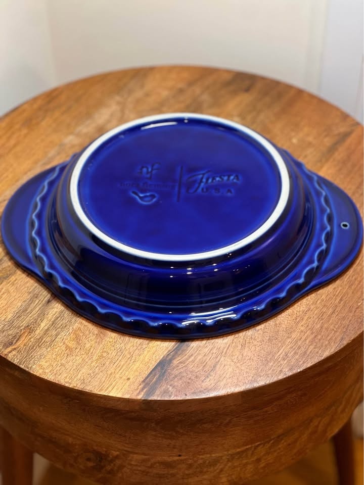 Fiesta x Nora Fleming Twilight Blue Pie Plate (no mini) - photo 2