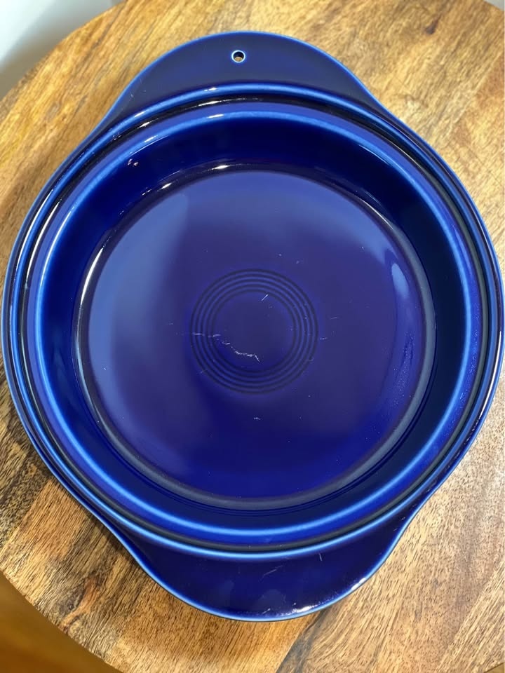Fiesta x Nora Fleming Twilight Blue Pie Plate (no mini) - photo 3