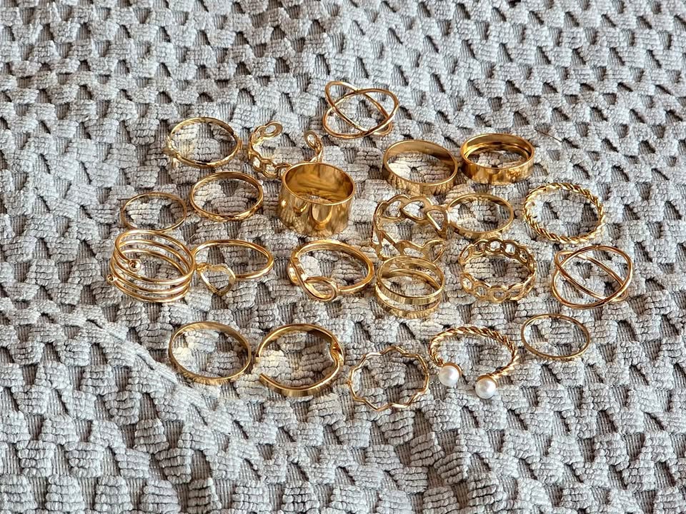 23 Pcs Finger Rings