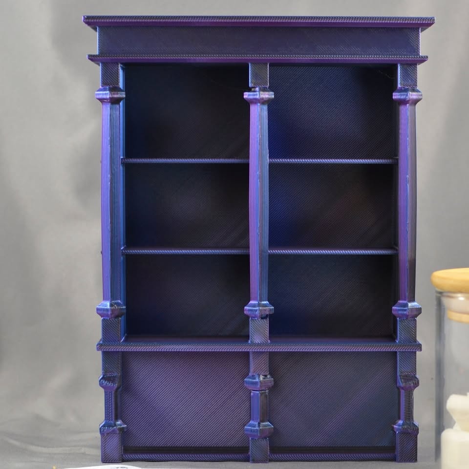 Miniature Library Bookcase for Mini Books - photo 3