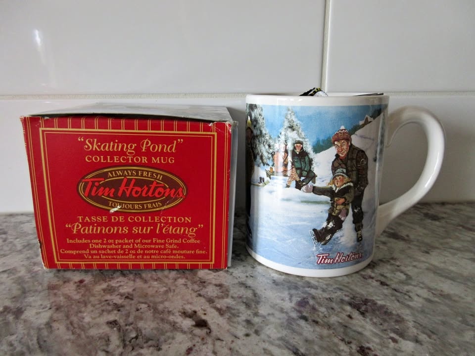 Tim Hortons "Skating Pond" Collectors Mug #003