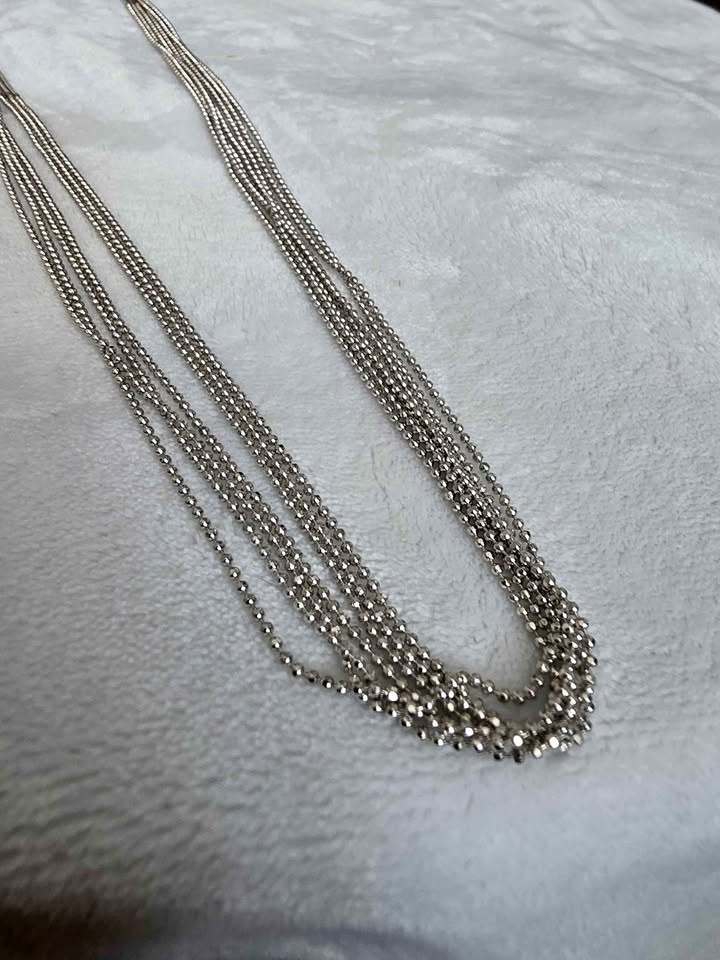 Over 3ft long - Metal Flashy Vintage Jewelry