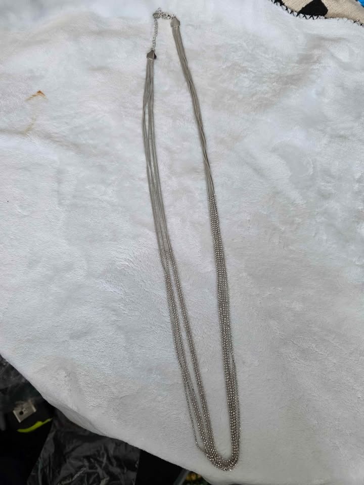 Over 3ft long - Metal Flashy Vintage Jewelry - photo 3