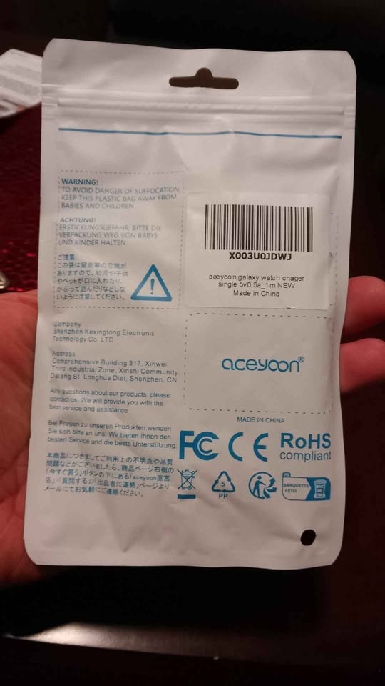 Aceyoon Galaxy Watch Charger new 1m - photo 2