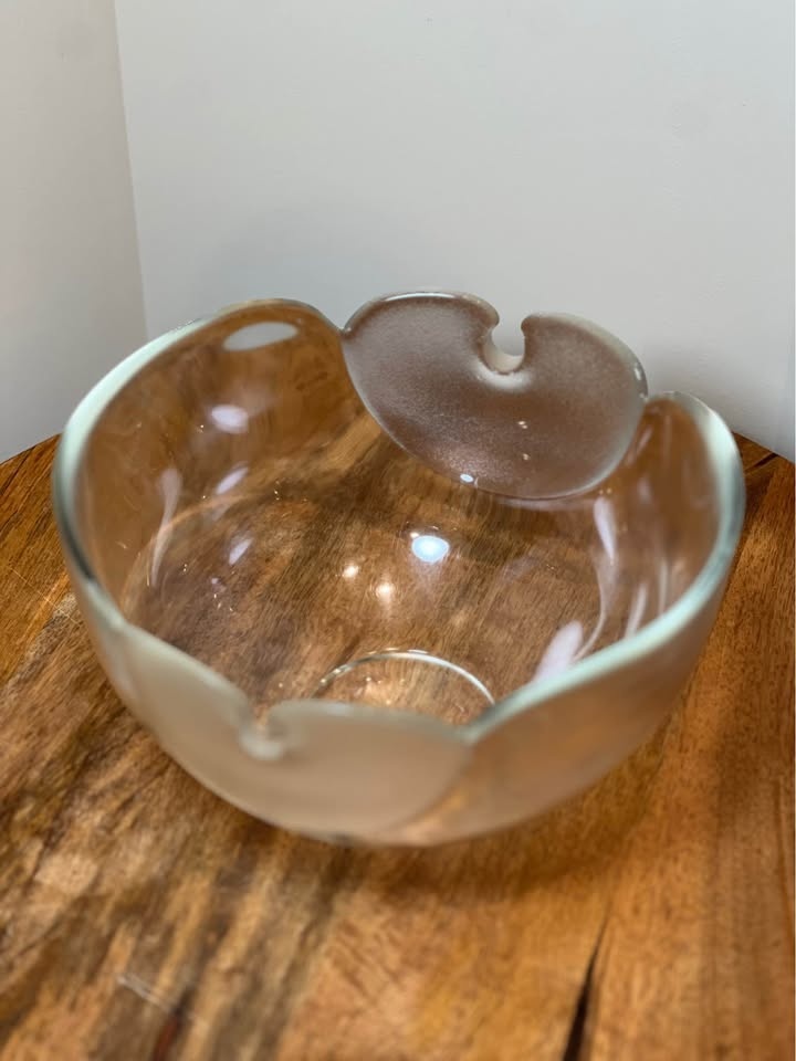 Vintage Rosenthal Perfora Glass Bowl Studio-Line - photo 2