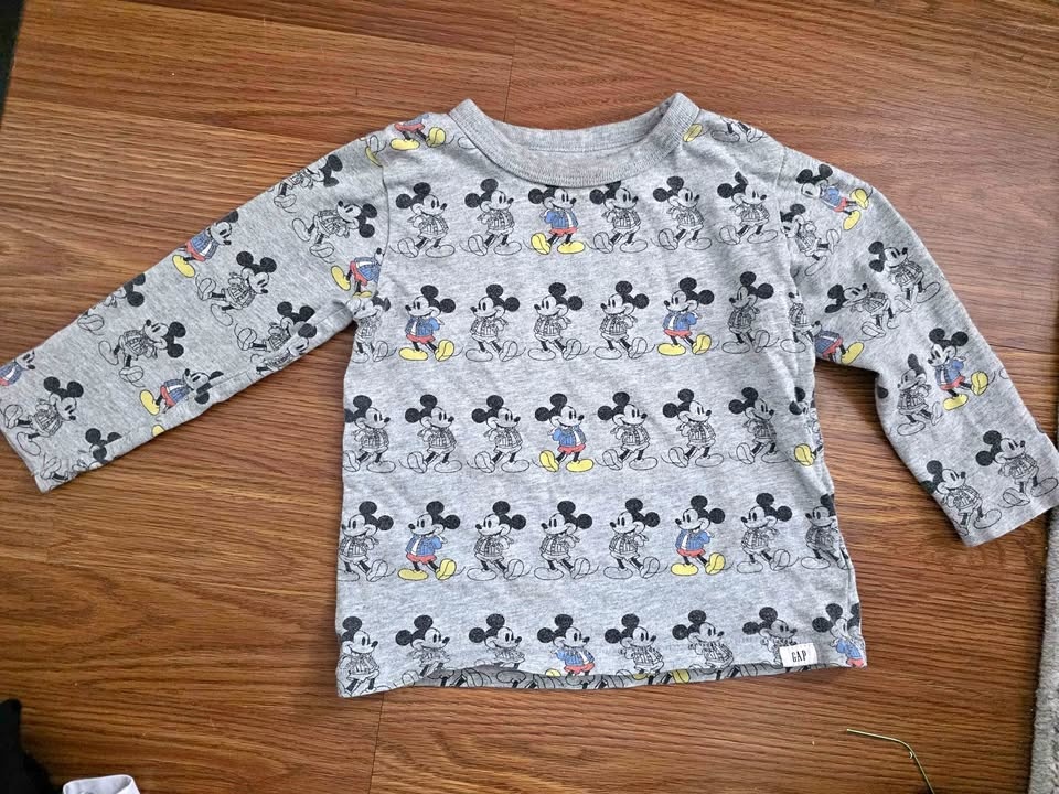 2T Mickey Mouse Long Sleeve