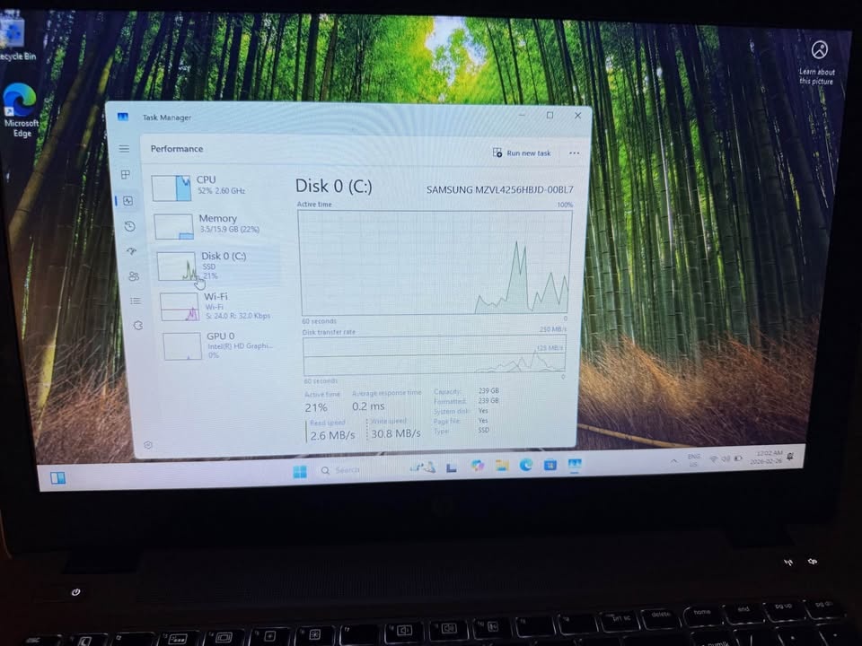 HP ProBook 15.6" Laptop | 16GB RAM | 256GB SSD | Win 11 - photo 4