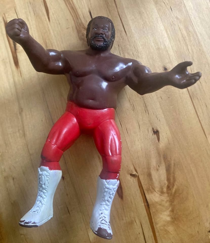 VINTAGE 1984 WWF LJN Junk Yard Dog JYD Wrestling Figure