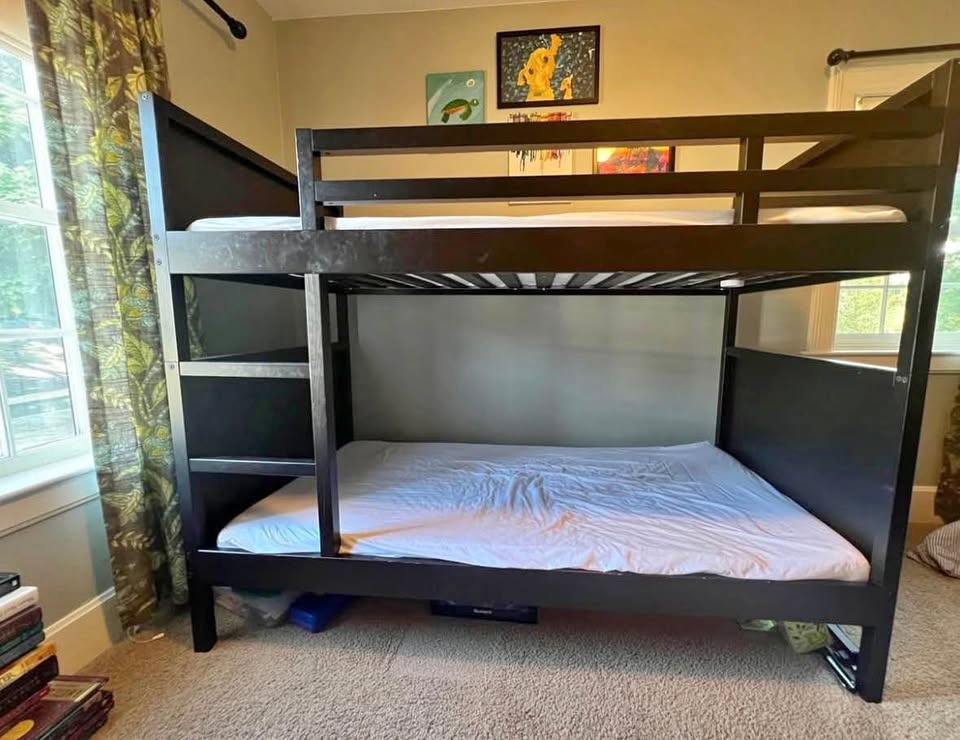 Twin Bunk Bed - Wood Frame