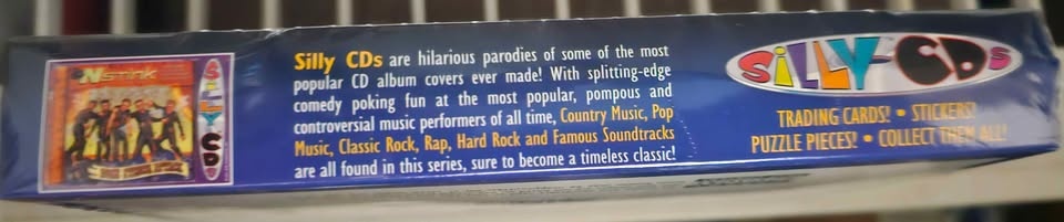 2001 Silly Cds Collector Cards Original Sealed Box (36 Packs) - photo 3