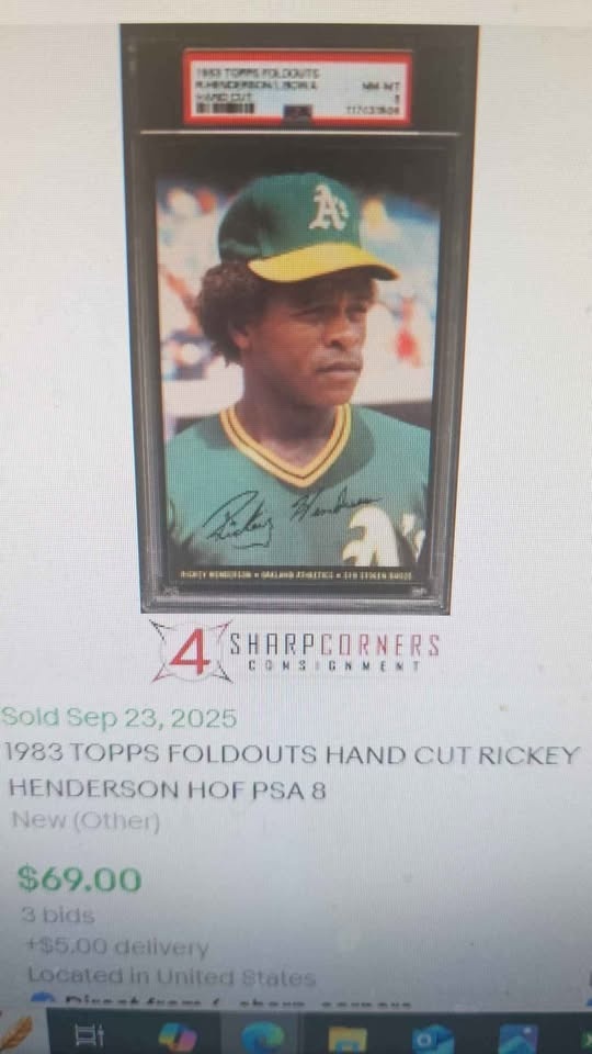 1983 Topps Baseball Foldouts - Sealed Sets 1-5 - photo 3