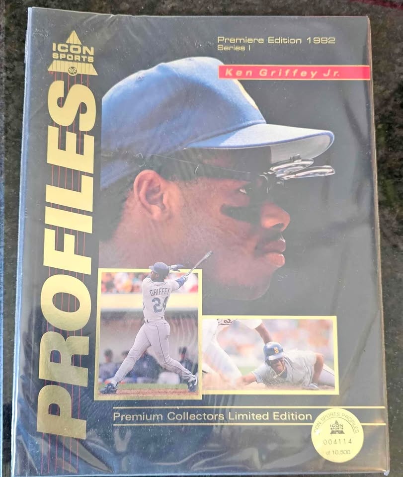 1992 Icon Sports Profiles Ken Griffey Jr. Series 1 Vol 1 #2