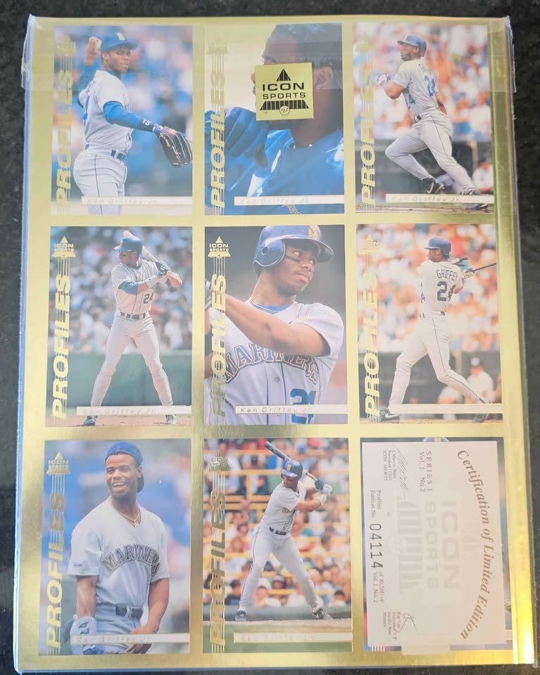 1992 Icon Sports Profiles Ken Griffey Jr. Series 1 Vol 1 #2 - photo 4