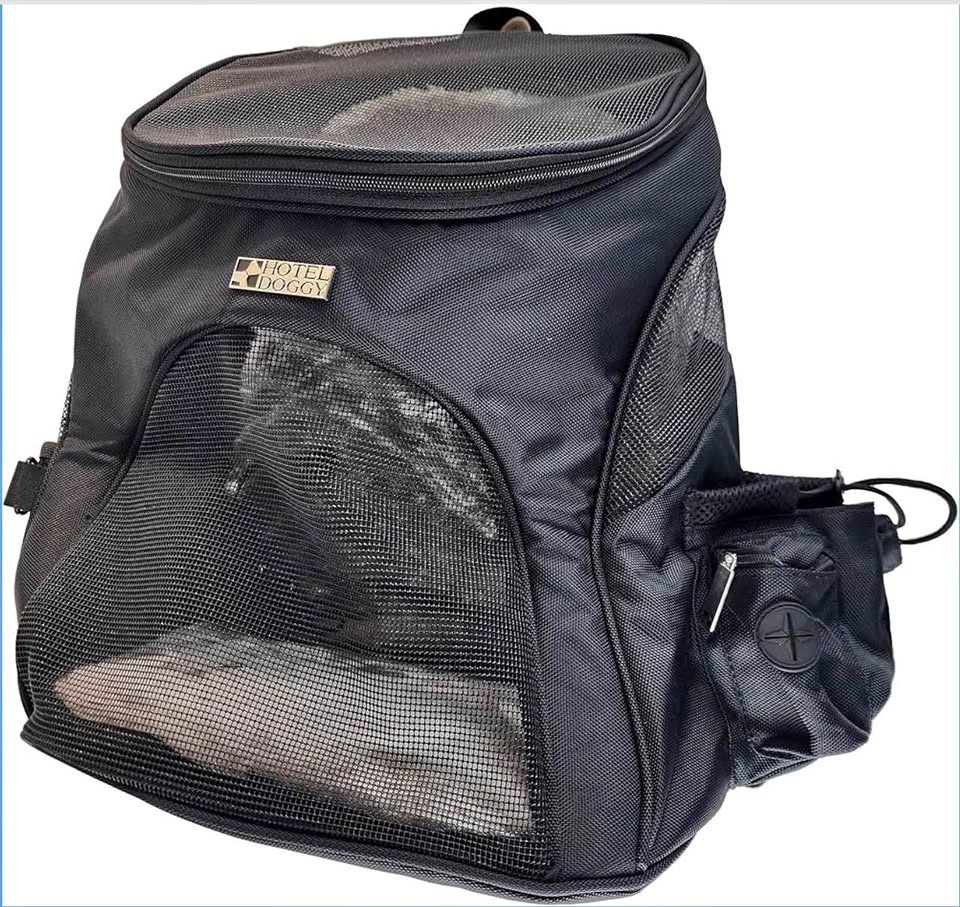 Hotel & Doggy 16″ Backpack Carrier – Small Pets (Up to 11 lbs)