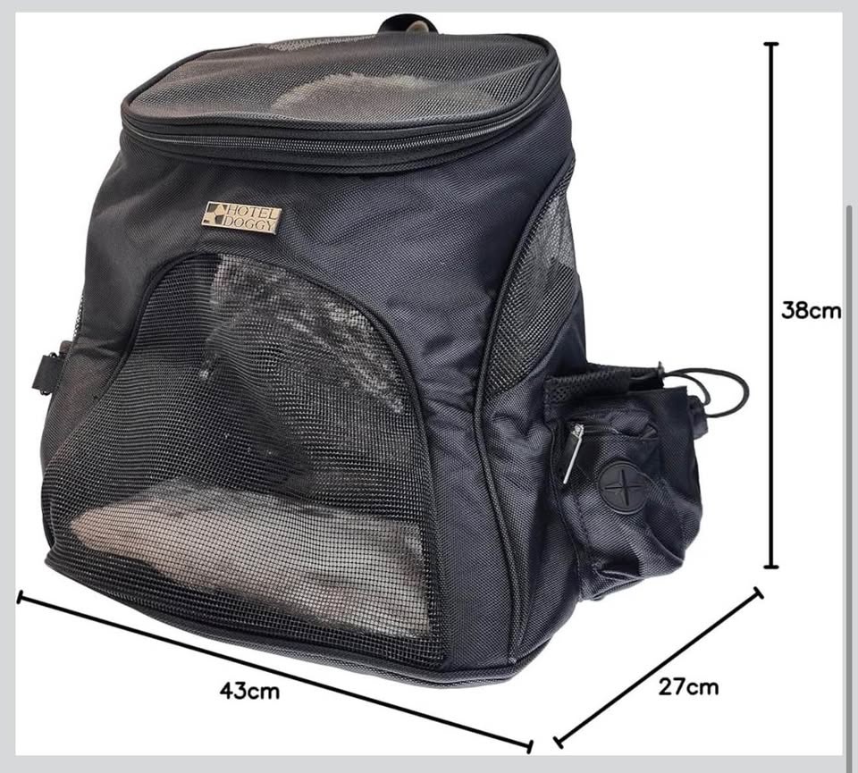 Hotel & Doggy 16″ Backpack Carrier – Small Pets (Up to 11 lbs) - photo 4