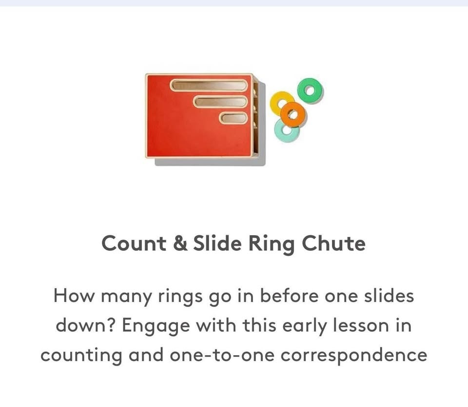 Lovevery Slide and Count Ring Chute - photo 3