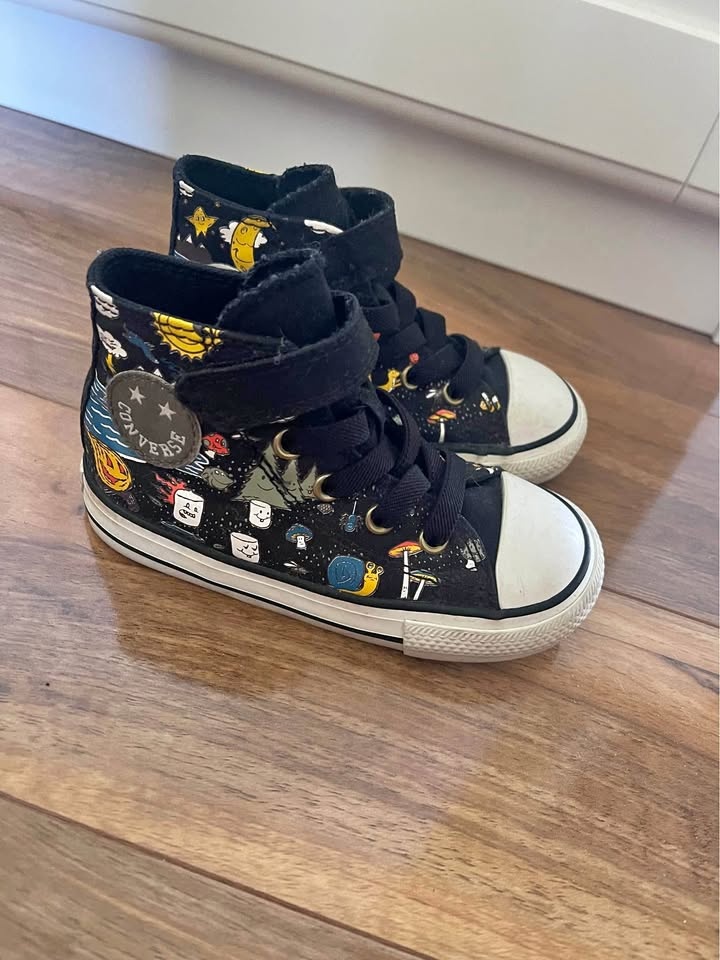 CONVERSE toddler All Star Camp High tops