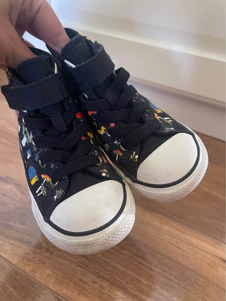 CONVERSE toddler All Star Camp High tops - photo 2
