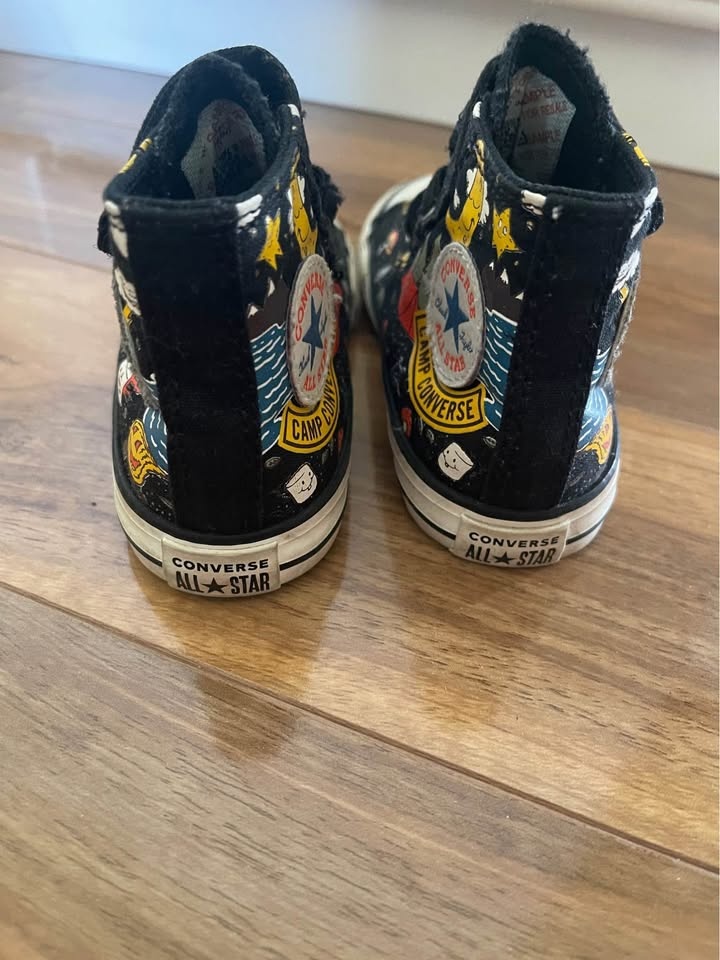 CONVERSE toddler All Star Camp High tops - photo 3