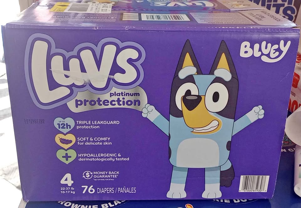 Luvs Diapers Sz. 4 - $25 per box