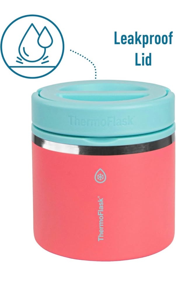 ThermoFlask 20 oz Insulated Food Jar 2-Pack (Sugar Coral/Maui Bl - photo 5