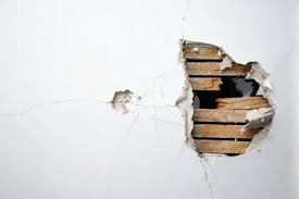 Drywall Patch Up and Fixing Drywall Damage - photo 4